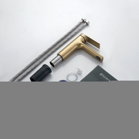 Смеситель Splenka S50 S50.10.03 на раковину золото