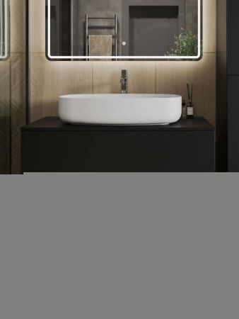 Тумба с раковиной Orange Line Li-100TubMDF+B07-675W 100х50