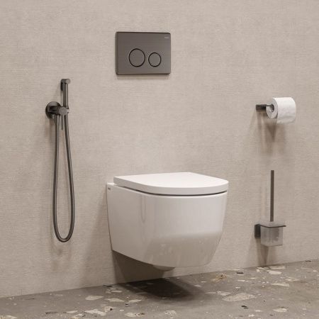 Гигиенический душ со смесителем Iddis Axes 005GMR0i08 серый