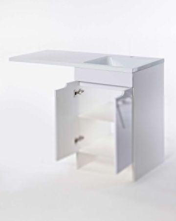 Тумба под раковину Orange Sistema STD-50TUW 50х50 цвет белый