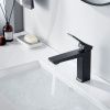 Смеситель Shevanik S4401H на раковину черный