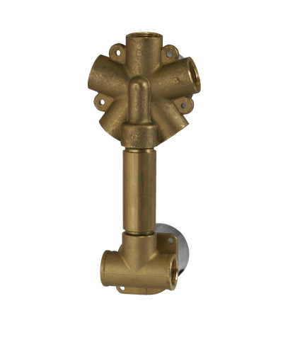 Смеситель для душа Remer Q-Elegance QT94 встраиваемый в стену хром с термостатом - фото 3