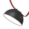 Трековый однофазный светильник Denkirs Belty flow (Белты флов) DK5660-BK