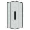 Душевой уголок Grossman Galaxy 300.K33.01.1010.21.02 100х100 стекло текстурное профиль черный без поддона