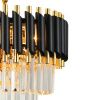 Люстра подвесная Natali Kovaltseva DARIAN (ДАРИАН) DARIAN 76017/5C GOLD BLACK