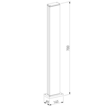 Ландшафтный светильник Elektrostandard Flat (Флат) 4690389172441