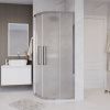 Душевой уголок Grossman Cosmo 301.K33.02.8080.10.02 80х80 стекло текстурное профиль хром без поддона