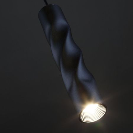 Светильник подвесной Eurosvet Scroll (Сцролл) 50136/1 LED черный