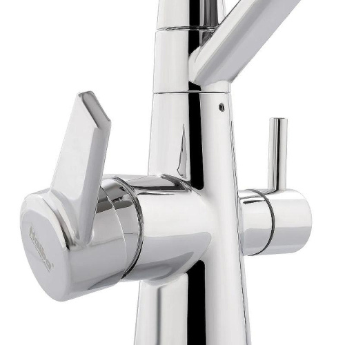 Смеситель для кухни Haiba HB76855 на мойку хром - фото 4