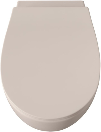 Чаша унитаза подвесная Allen Brau Fantasy 4.11004.IV цвет бежевый без сиденья безободковая каскадный смыв