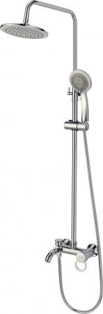 Душевая стойка Fmark FM2407 настенная цвет хром