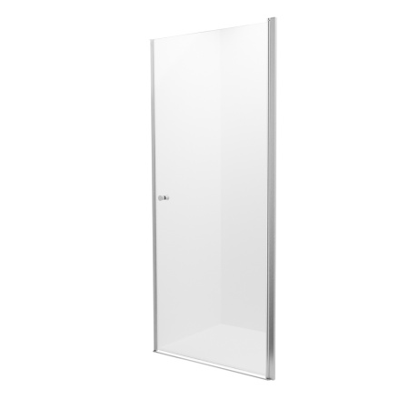 Душевая дверь New Trendy SUPERIA D-0330A 80х195 стекло прозрачное профиль хром глянцевый