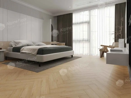 Кварцвиниловая плитка Alpine Floor Parquet LVT ECO-16-26 Дуб Лесат толщина 0.25 см 43 класс 590х118