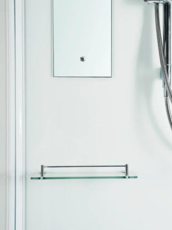 Душевая кабина River MOERO 10000002981 80х80 прямоугольная без крыши ориентация универсальная