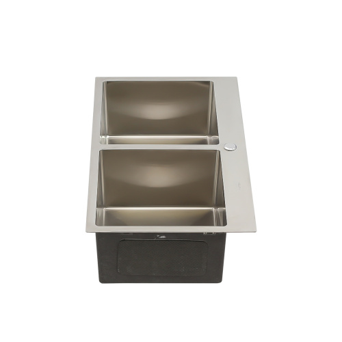 Кухонная мойка Melana ProfLine DS8045H 80x45 цвет сатин - фото 4