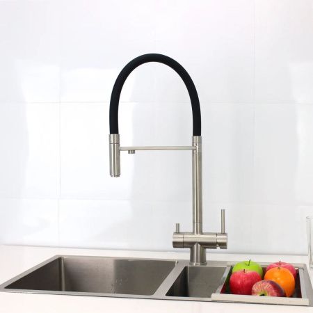 Смеситель для кухни Maretti Calabria S CAS31RGF19 на мойку сатин