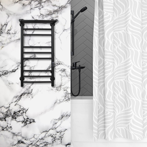 Полотенцесушитель Indigo Line Trinity LСLTE70-30PBRRt 33х70 электрический черный муар - фото 5