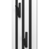 Полотенцесушитель Point Пиано PN19722WB 15х120 электрический белый/черный