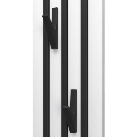 Полотенцесушитель Point Пиано PN19722WB 15х120 электрический белый/черный