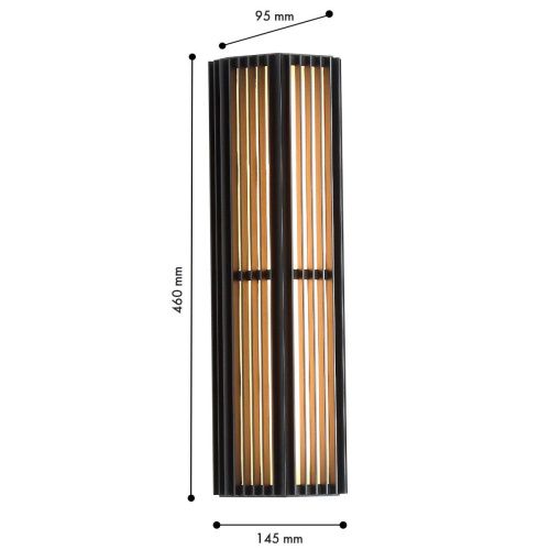 Уличный настенный светильник Favourite Trellis (Треллис) 4824-2W - фото 2