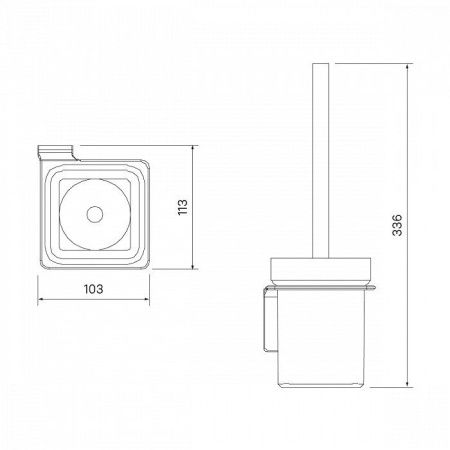 Ершик IDDIS Slide SLIBSG0i47