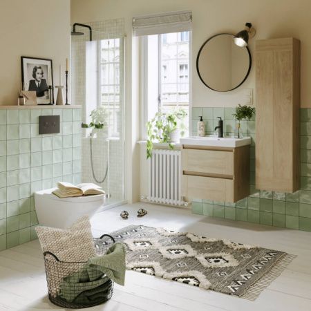 Тумба под раковину Aqwella Y AST0106DD 60х40 подвесная цвет коричневый