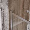 Душевая шторка на ванну Reflexion Slider RX15090CCR-22 90х150 стекло прозрачное профиль хром ориентация универсальная
