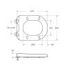 Крышка сиденье для унитаза BelBagno Marino BB105SC