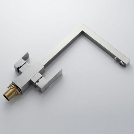 Смеситель для кухни Shevanik S148L на мойку сатин