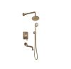Душевая система Bronze de Luxe 10137R встраиваемая в стену цвет бронза