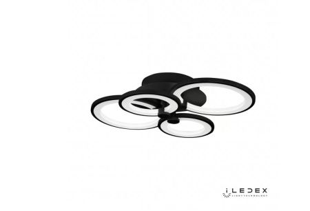 Люстра потолочная iLedex Ring (Ринг) A001/4 MBK
