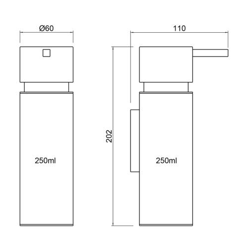 Дозатор Timo Torne 43039/00 - фото 2 Дозатор Timo Torne 43039/00 - фото 2