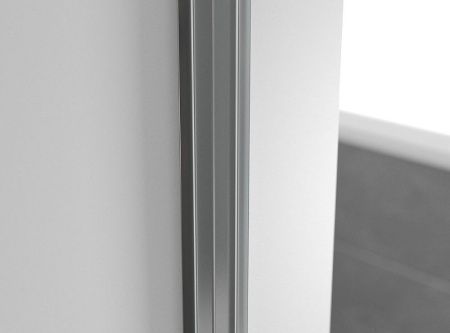 Душевой уголок Ambassador Abner 10011102L 100х100 стекло прозрачное профиль хром без поддона