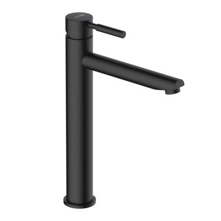 Смеситель Wasserkraft Gollach 3300 3303H на раковину черный