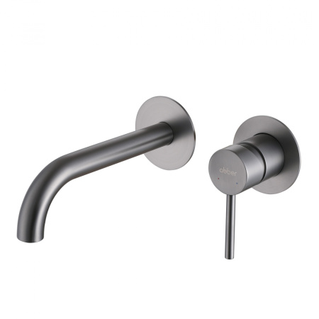 Смеситель ABBER Wasser Kreis AF8112NG встраиваемый в стену никель