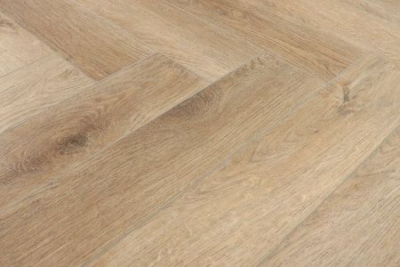 SPC ламинат CronaFloor Herringbone Дуб Монпелье H004 Т070824 толщина 0,45 см 42 класс 640х128