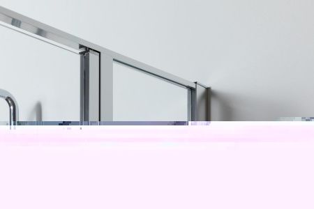 Душевая дверь Allen Brau Priority 3.31025.00 90х200 стекло прозрачное профиль хром