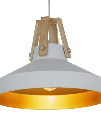 Светильник подвесной Lumina Deco Voli (Воли) LDP 8037-350 WT+GD