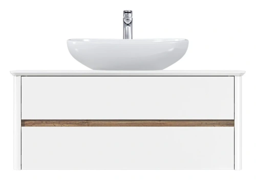 Тумба под раковину 1MarKa Monro Ц0000036661 100х45х42 цвет белый - фото 3