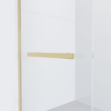 Душевая перегородка Niagara Nova NG-641-90GOLD 90х195 стекло прозрачное профиль золото