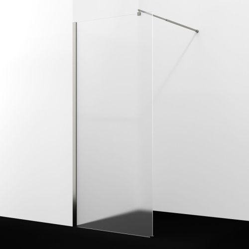 Душевая перегородка Wasserkraft Rur 30W 30W40BN-MG 120х200 стекло матовое профиль никель