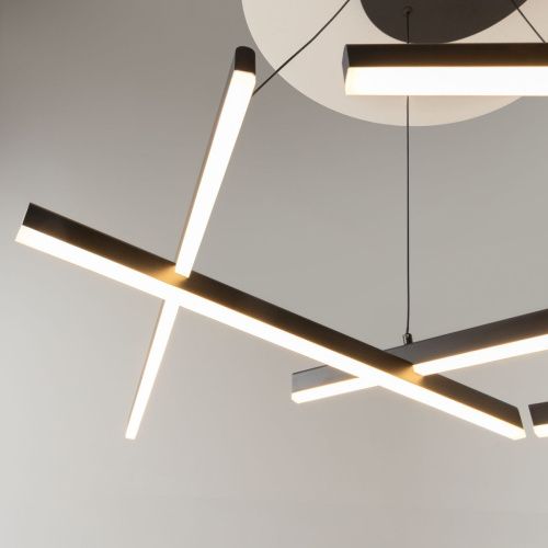 Светильник подвесной Maytoni Line Modern MOD016PL-L80BK - фото 2