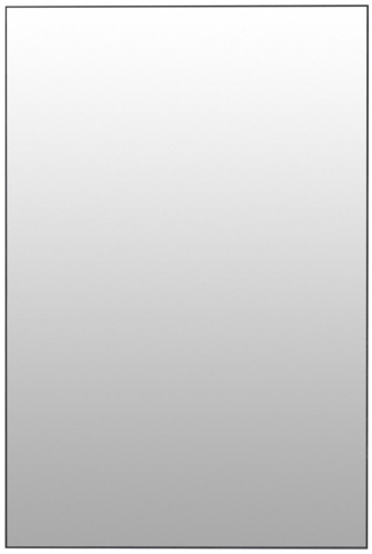 Зеркало в ванную De Aqua Сильвер 00261669 50х75 цвет черный - фото 2