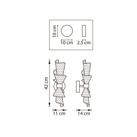 Бра Lightstar Acrile (Ацриле) 737672