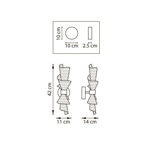 Бра Lightstar Acrile (Ацриле) 737672 - фото 3