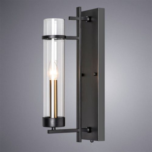 Бра Arte Lamp Hugo (Хуго) A1688AP-1BK - фото 2