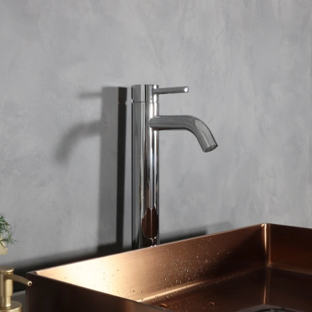 Смеситель Gid Cascada Inga SS096-CH-D (SS096CHD) на столешницу хром