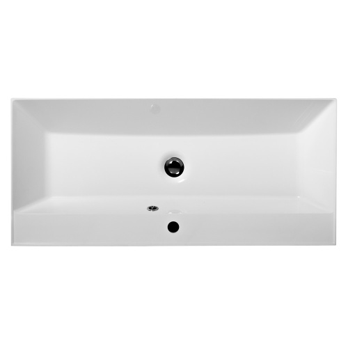 Раковина из искусственного камня BelBagno BB1000/450-LV-MR-AST 100х45 накладная цвет белый - фото 3
