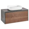 Тумба под раковину Vincea Mesa VMC-2MS100TB 100х50 подвесная цвет коричневый