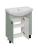 Тумба под раковину Runo Римини 00-00001275 70х30 напольная цвет зеленый